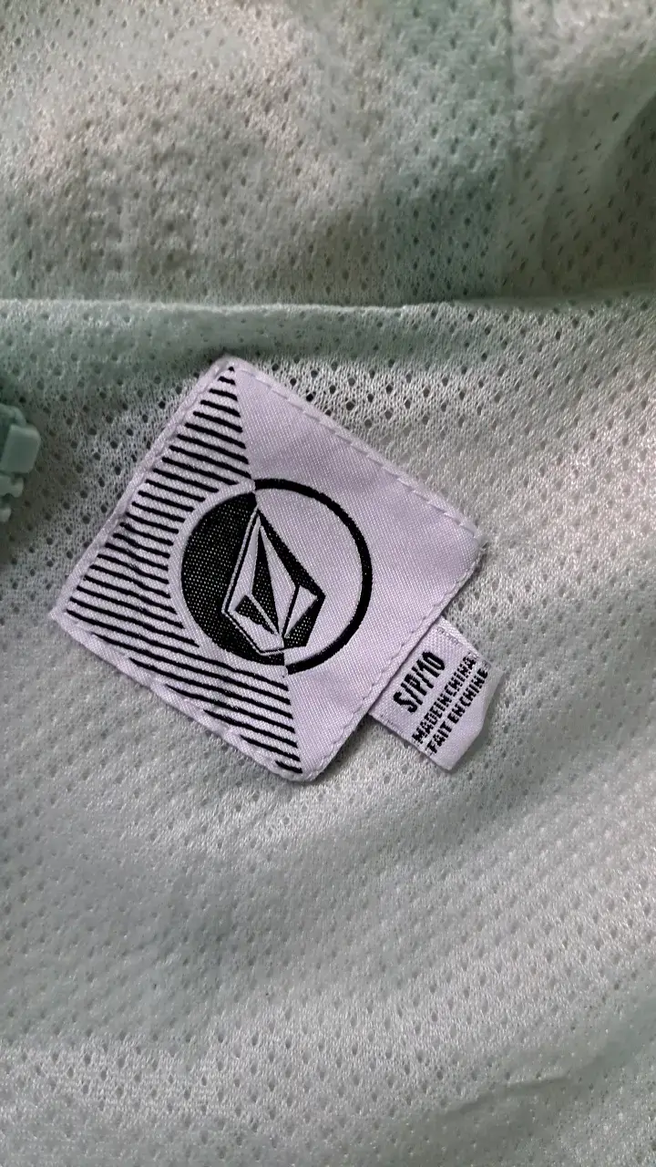 Chaqueta con capucha verde claro Volcom - 3