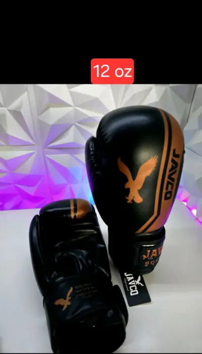 Guantes de boxeo Javco 12oz profesionales - miniatura 2