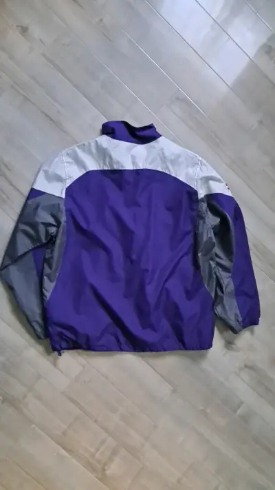 Chaqueta deportiva  morada y gris - miniatura 2