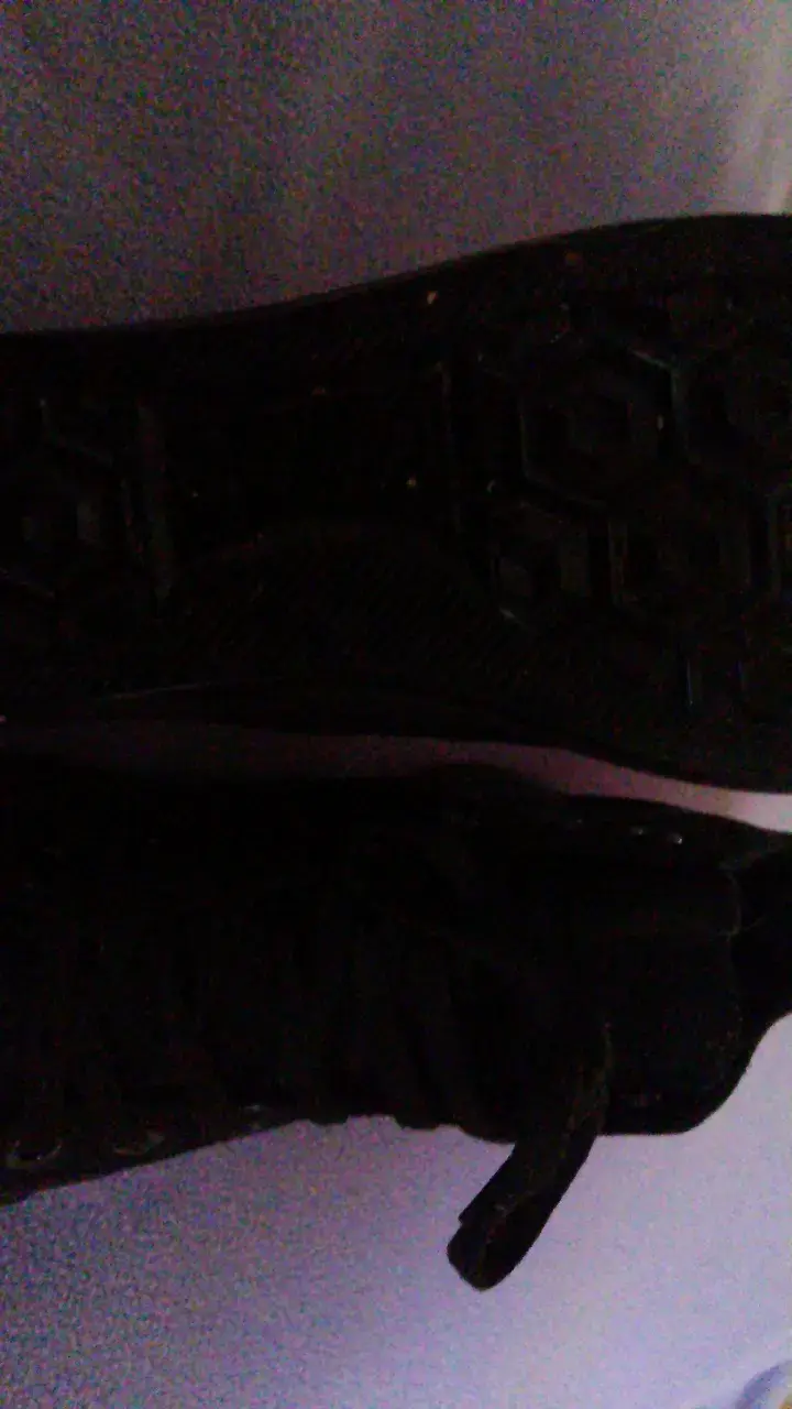 Zapatillas negras de lona estilo urbano - 5