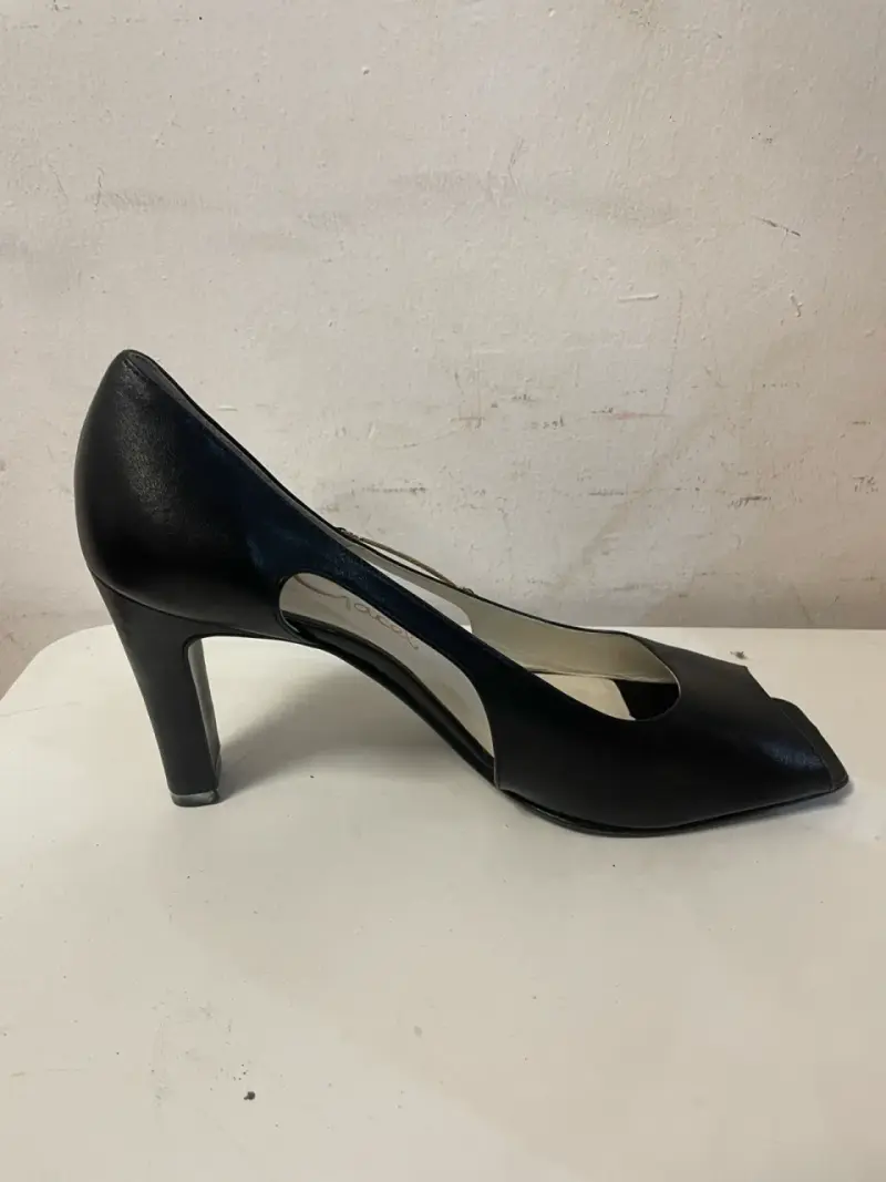 Zapatos de tacón abiertos Gracel negros - 2