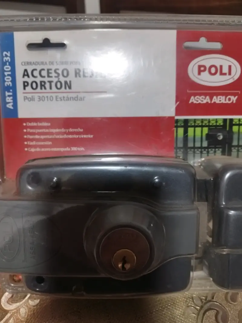 Cerradura eléctrica Poli 3010 para portón - 2