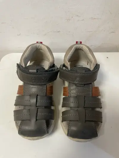 Sandalias de cuero para niño Colloky - miniatura 1