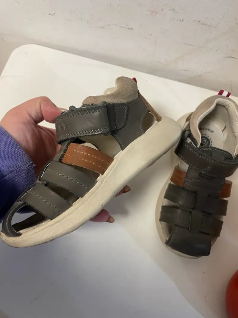 Sandalias de cuero para niño Colloky - 2