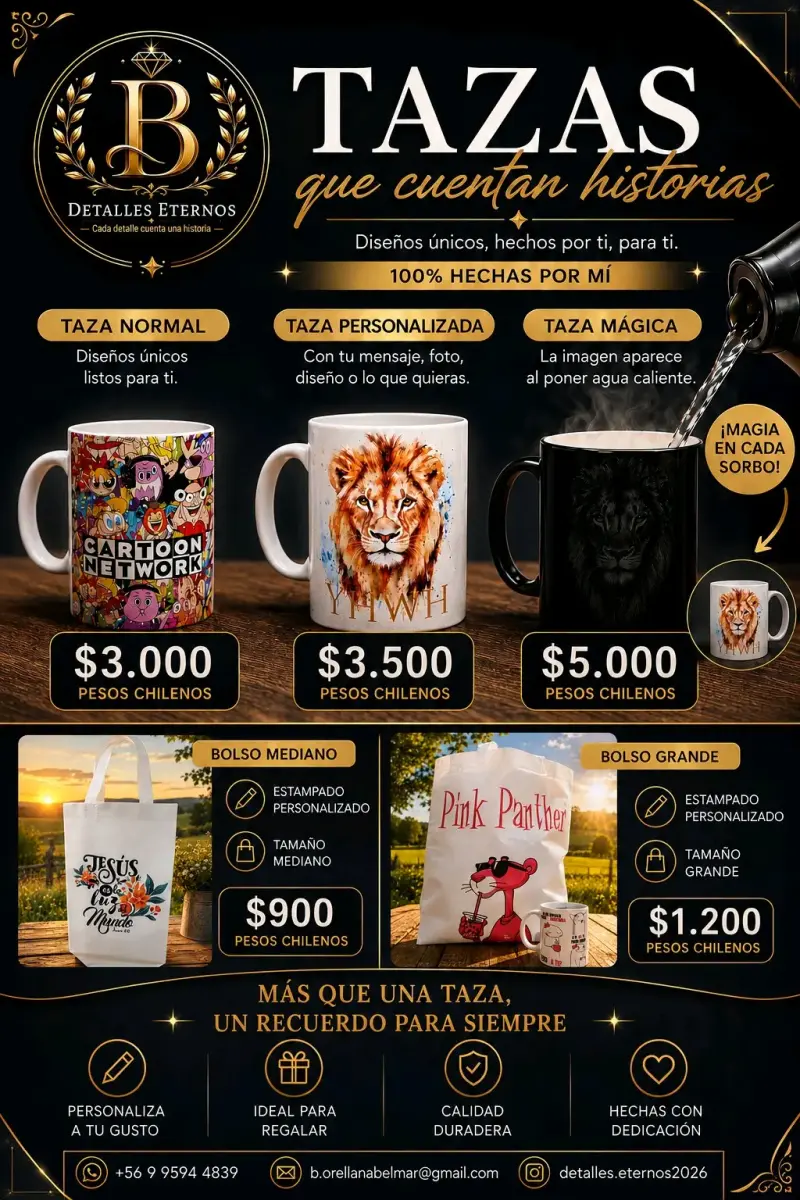 Taza personalizada con diseño único - 1