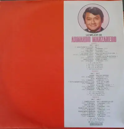 Vinilo Lo Mejor de Armando Manzanero 3 lps - miniatura 2