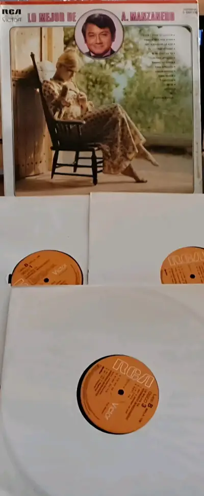 Vinilo Lo Mejor de Armando Manzanero 3 lps - miniatura 3