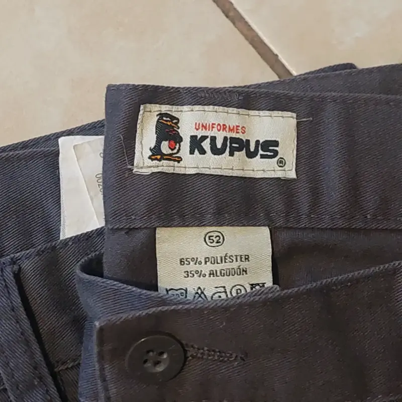Pantalón gris uniforme talla 52 - 2