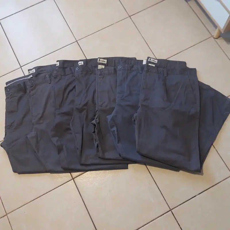 Pantalón gris uniforme talla 52 - 3
