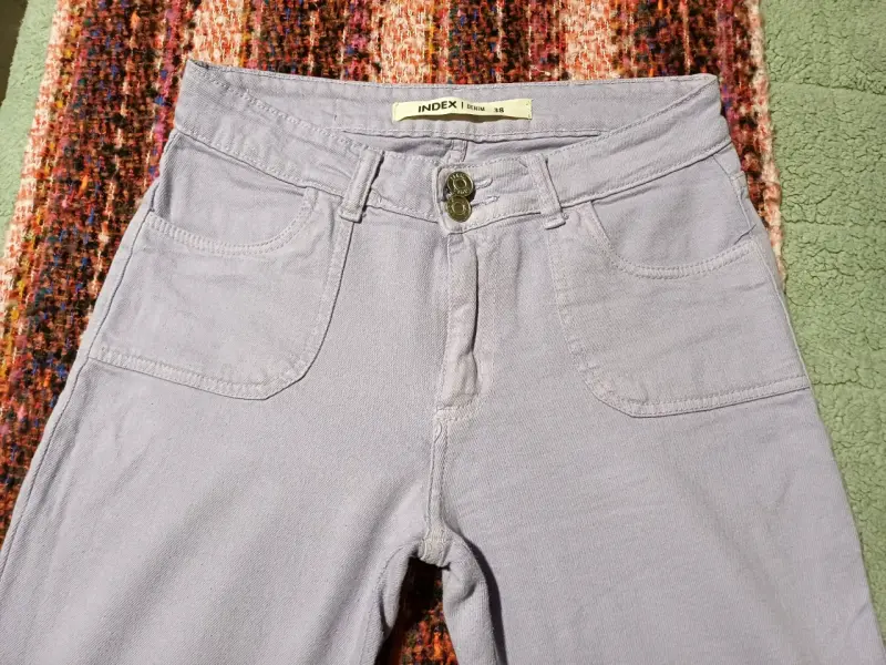 Jeans color lavanda - 2
