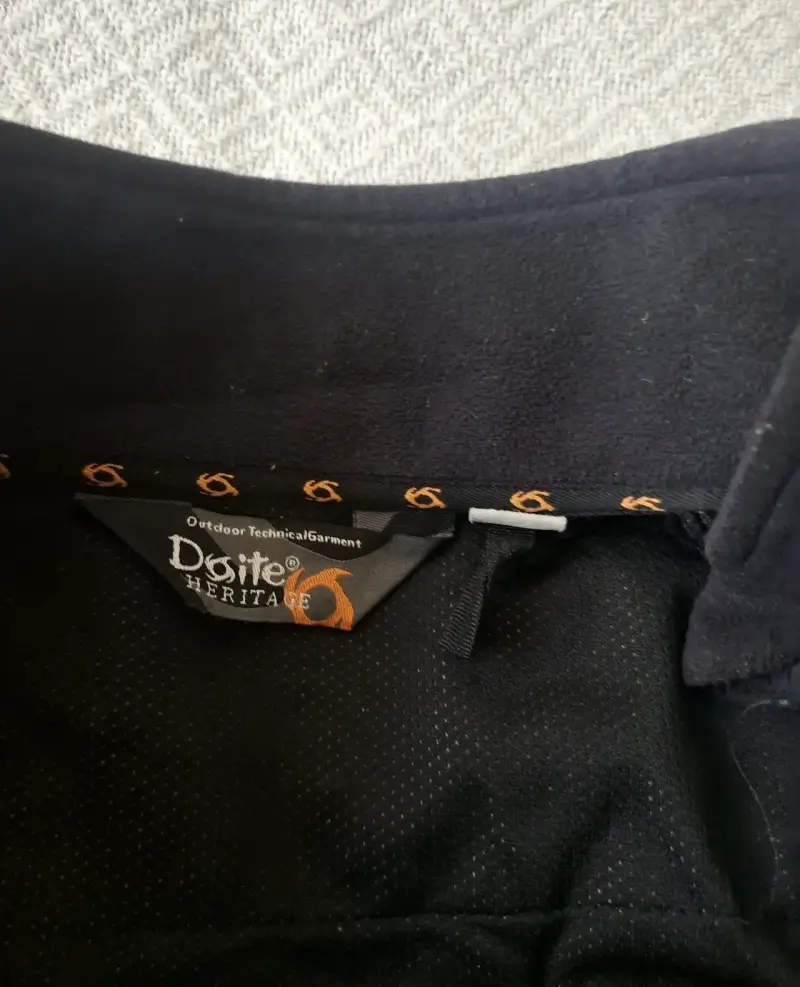 Chaqueta sin manga Doite negro con cierre - 3