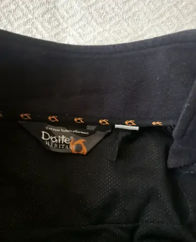 Chaqueta sin manga Doite negro con cierre - miniatura 3