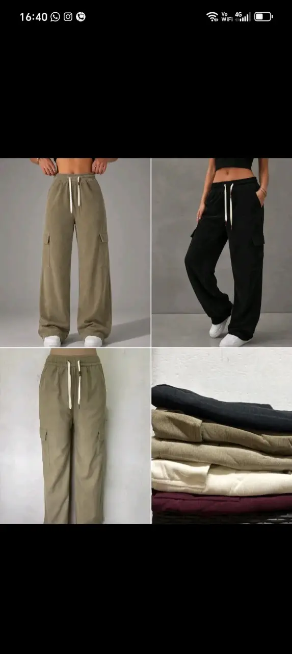 Pantalones con polar otoño invierno - 2