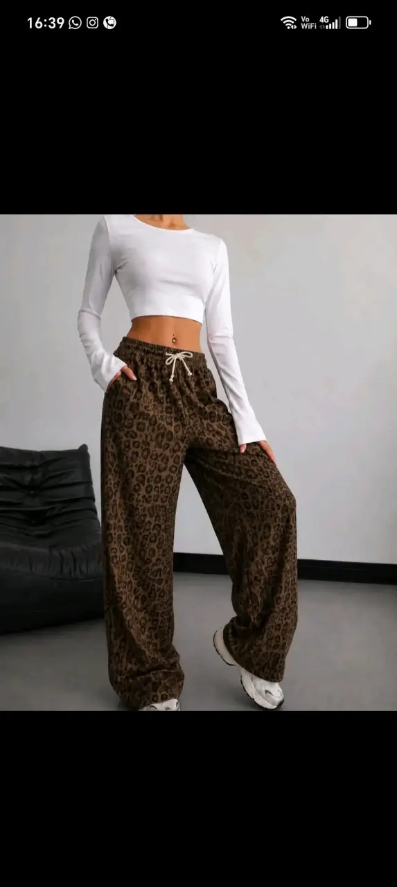 Pantalones con polar otoño invierno - 5