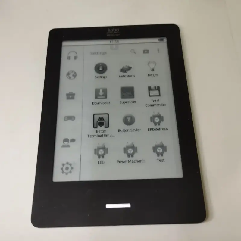Kobo Touch N905C Con Android 2.3 Root (Ideal Cómic - 2