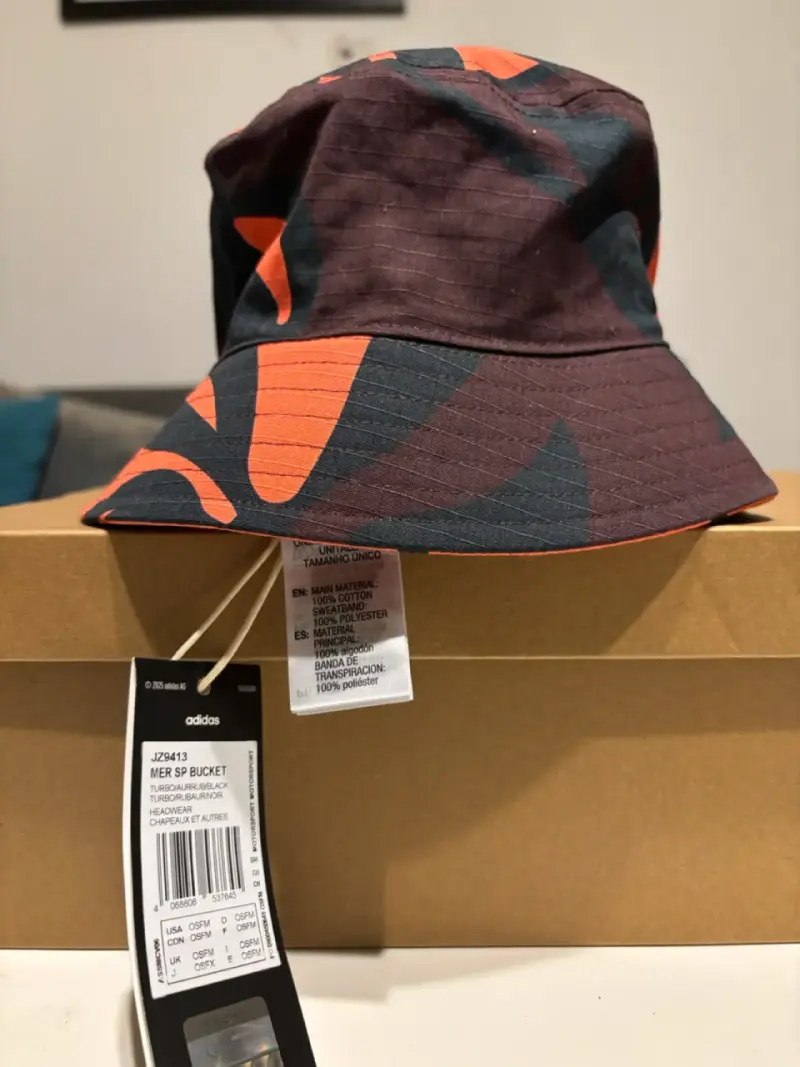 Sombrero bucket Adidas F1 edición especial - 3