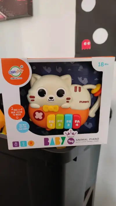 Piano de juguete animal Chimstar para bebés - miniatura 1
