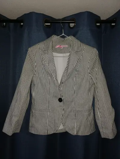 Blazer a rayas Tally Weijl manga ¾ - miniatura 1
