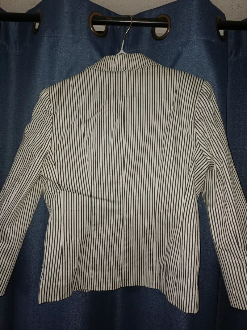 Blazer a rayas Tally Weijl manga ¾ - 3