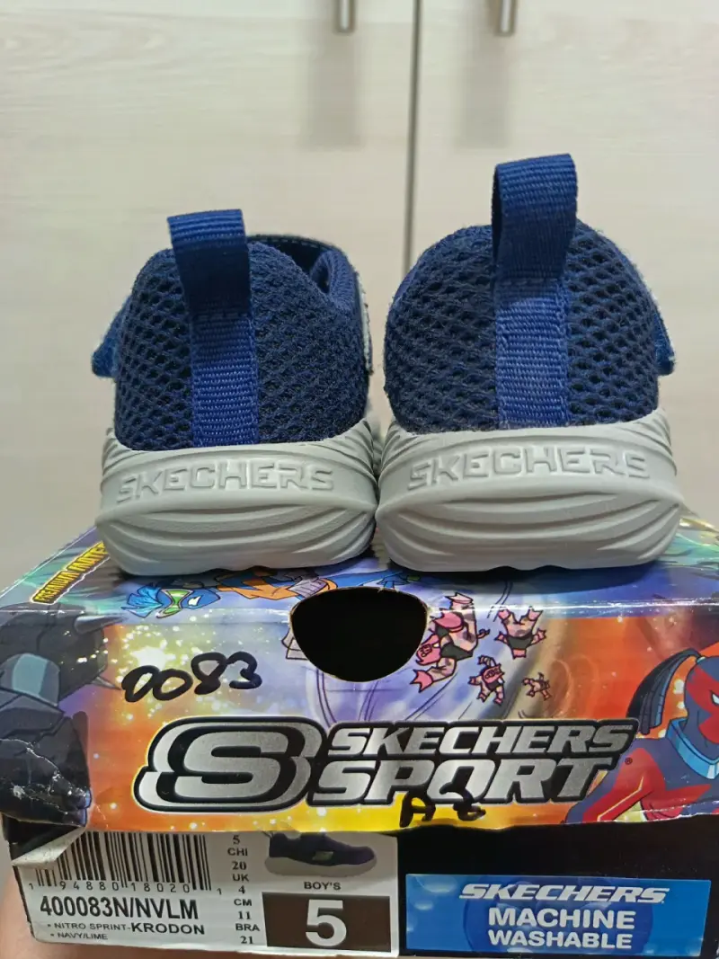 Zapatillas Skechers Sport para niños azul - 4