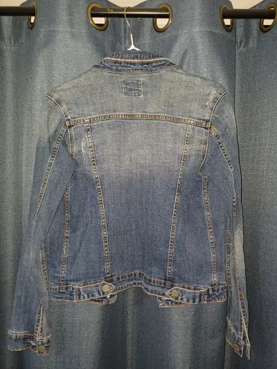 Chaqueta de mezclilla Opposite azul - miniatura 3