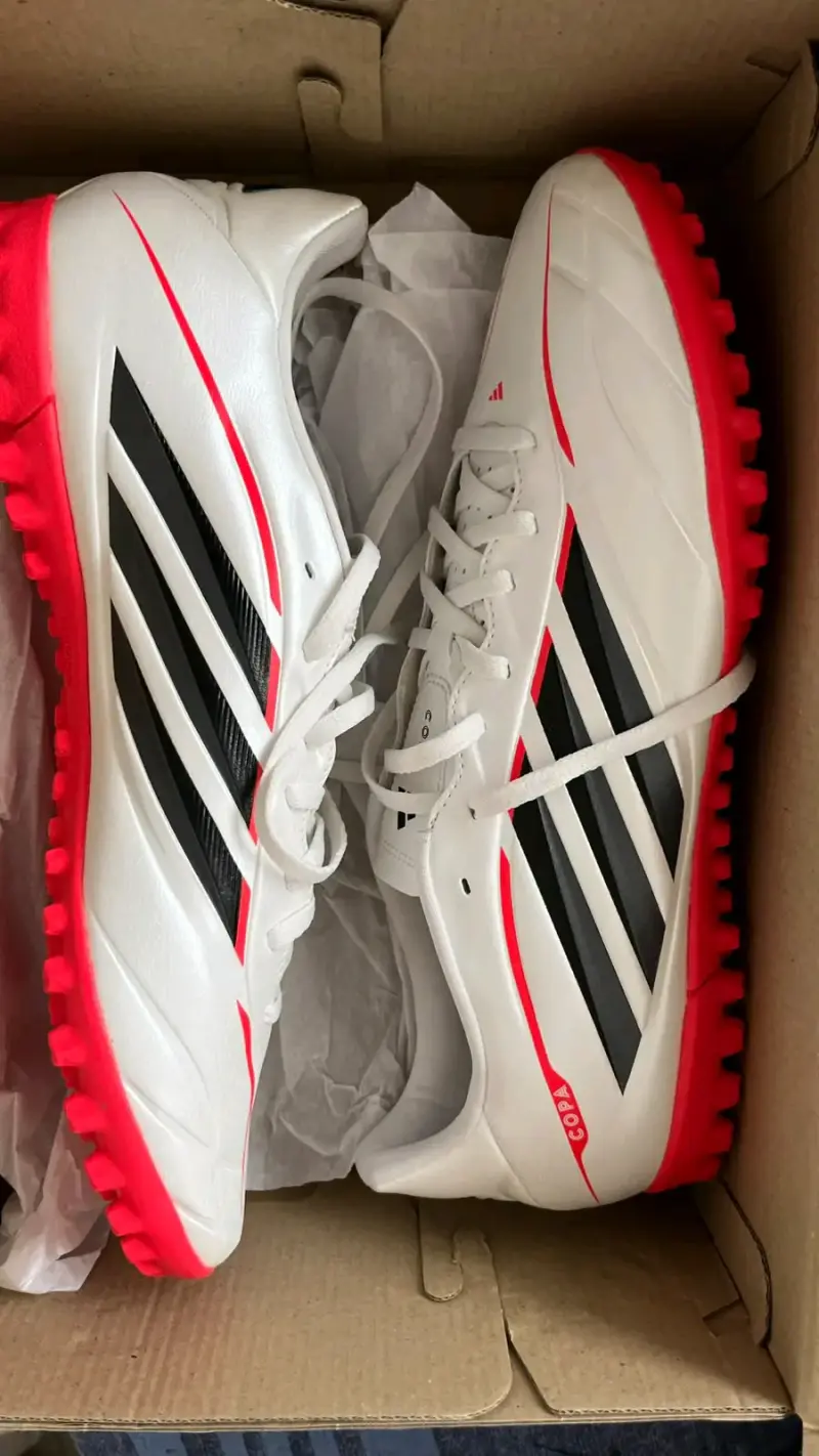 Zapatillas de fútbol Adidas Copa blancas
