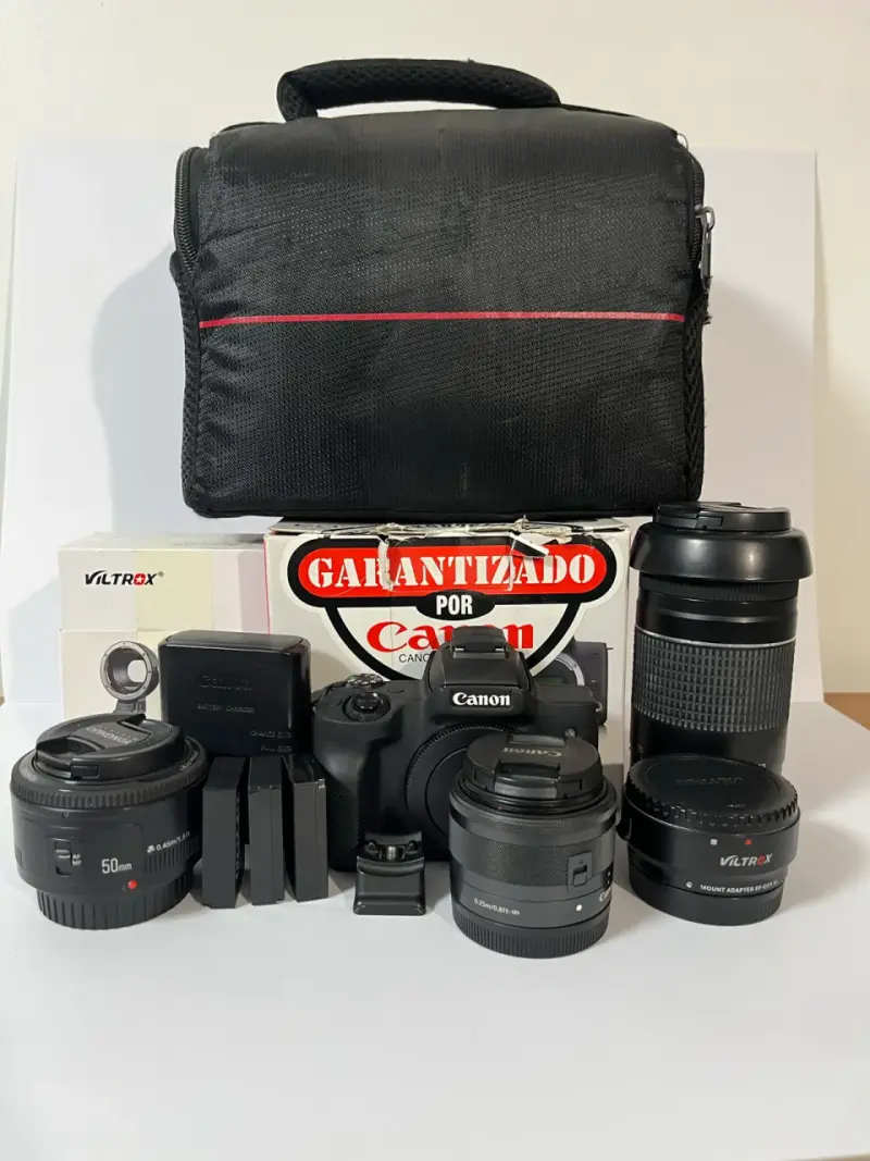 📸 Canon M50 Kit Completo - 1