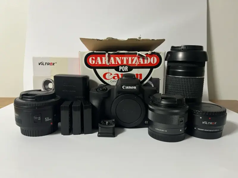 📸 Canon M50 Kit Completo - 6
