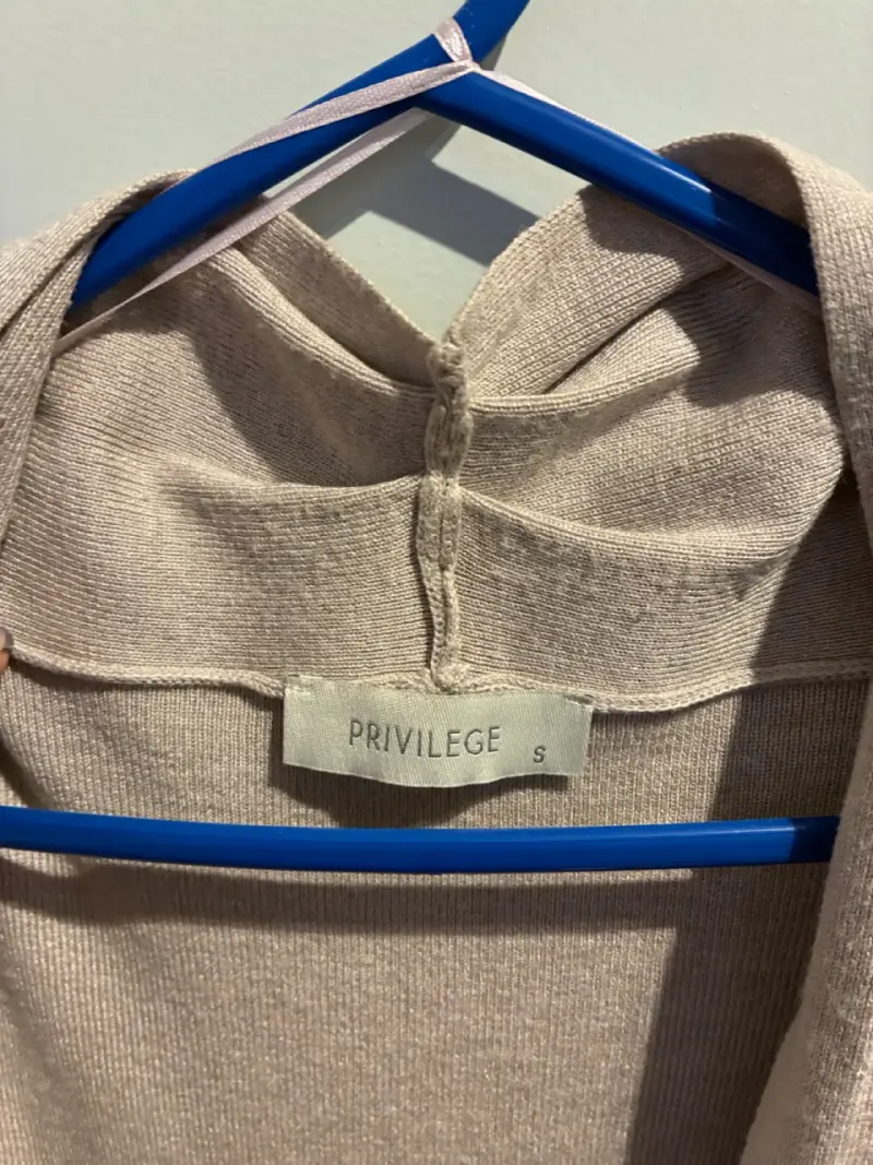 Cárdigan beige de mujer Privilege - 4