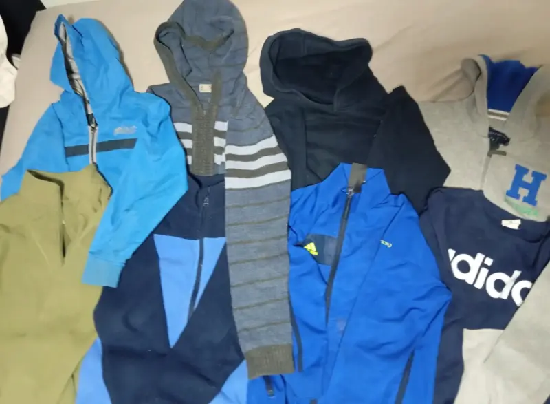 Lote de poleras para niños talla 12 14 - 4