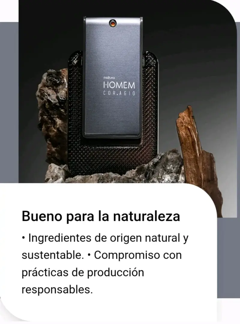 Perfume Natura Homem Cor.Agio para hombre - 2