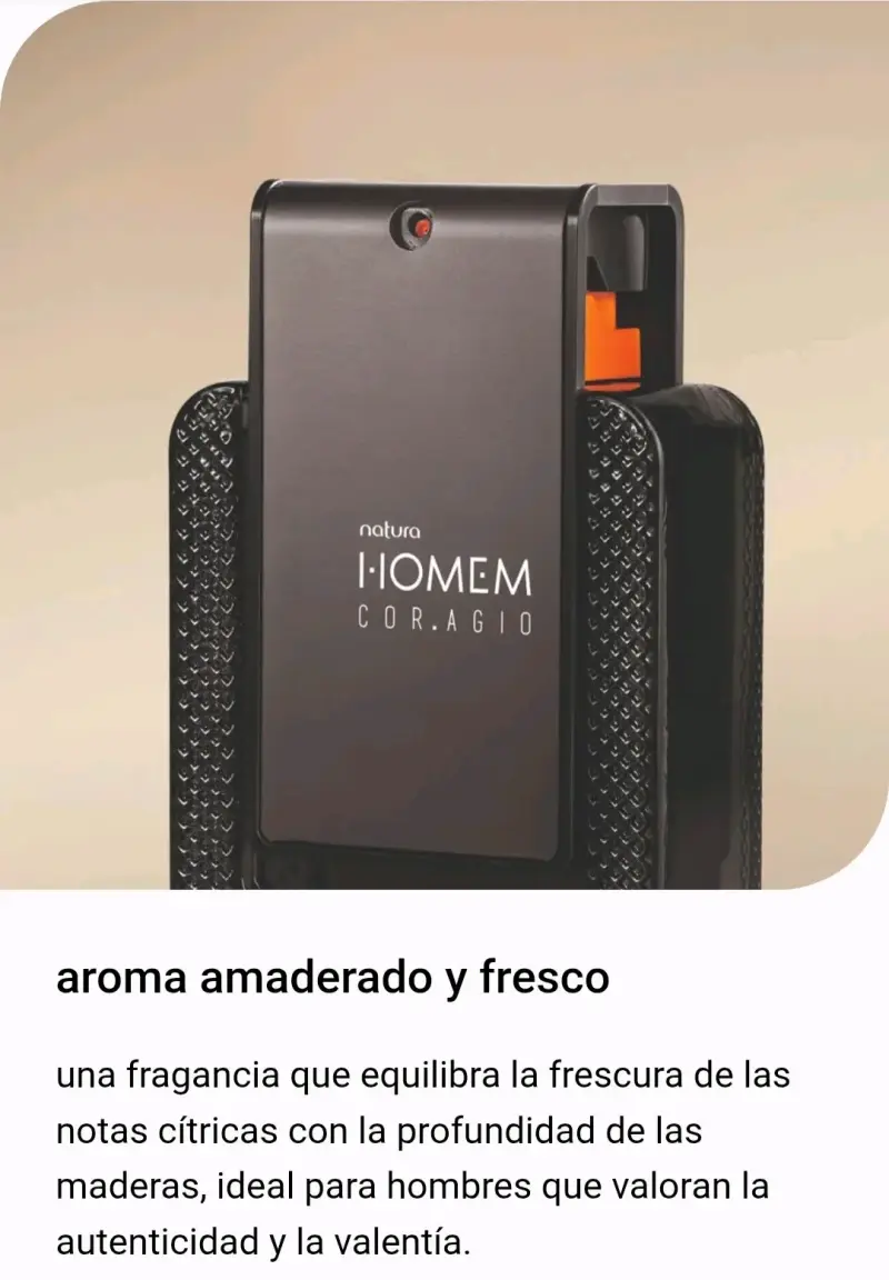 Perfume Natura Homem Cor.Agio para hombre - 3