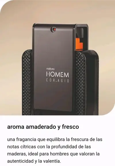 Perfume Natura Homem Cor.Agio para hombre - miniatura 3