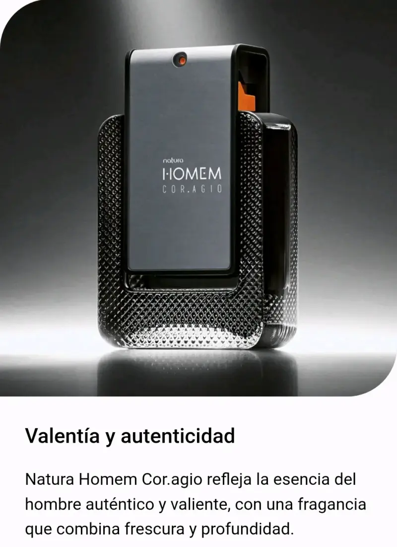 Perfume Natura Homem Cor.Agio para hombre - 4