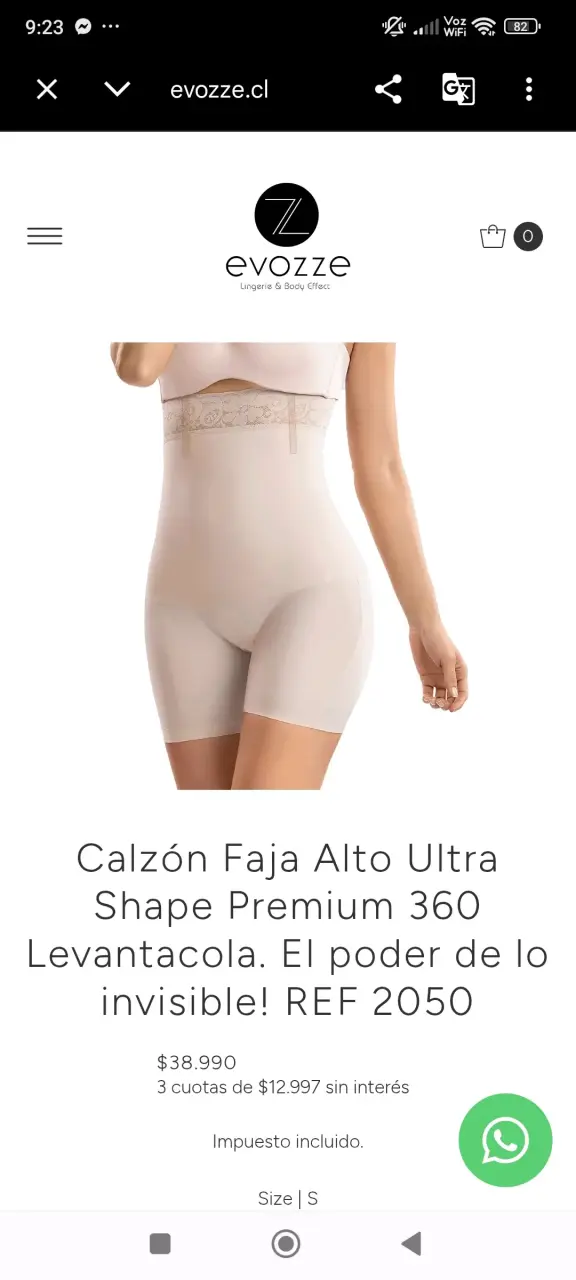Faja Alta Ultra Shape Premium Levantacola - 1