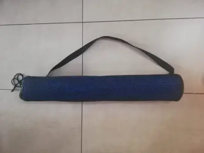 Tapete o Mat de yoga azul antideslizante - miniatura 2