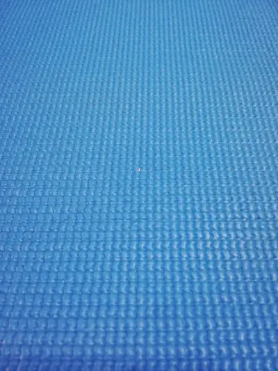 Tapete o Mat de yoga azul antideslizante - miniatura 5