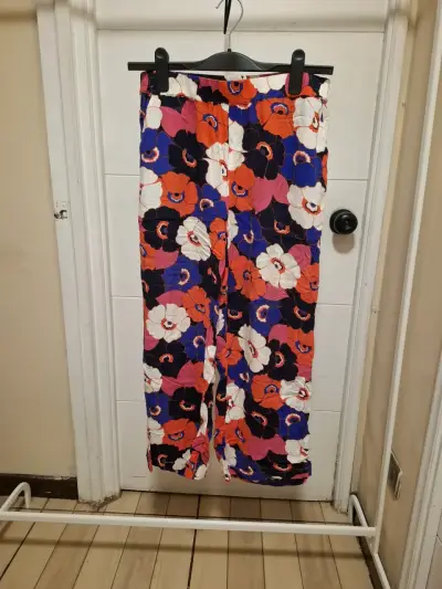 Pantalón estampado floral colorido - miniatura 1