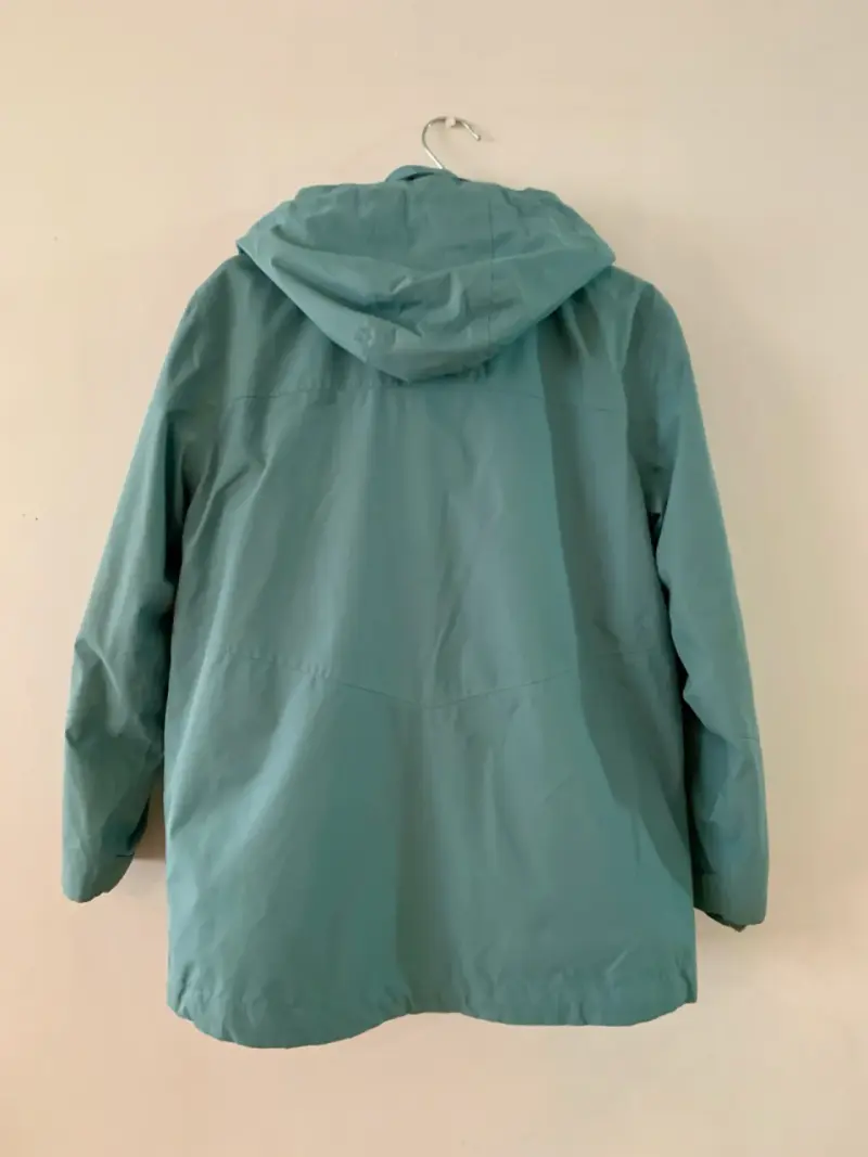 Chaqueta infantil Kivül impermeable verde - 3