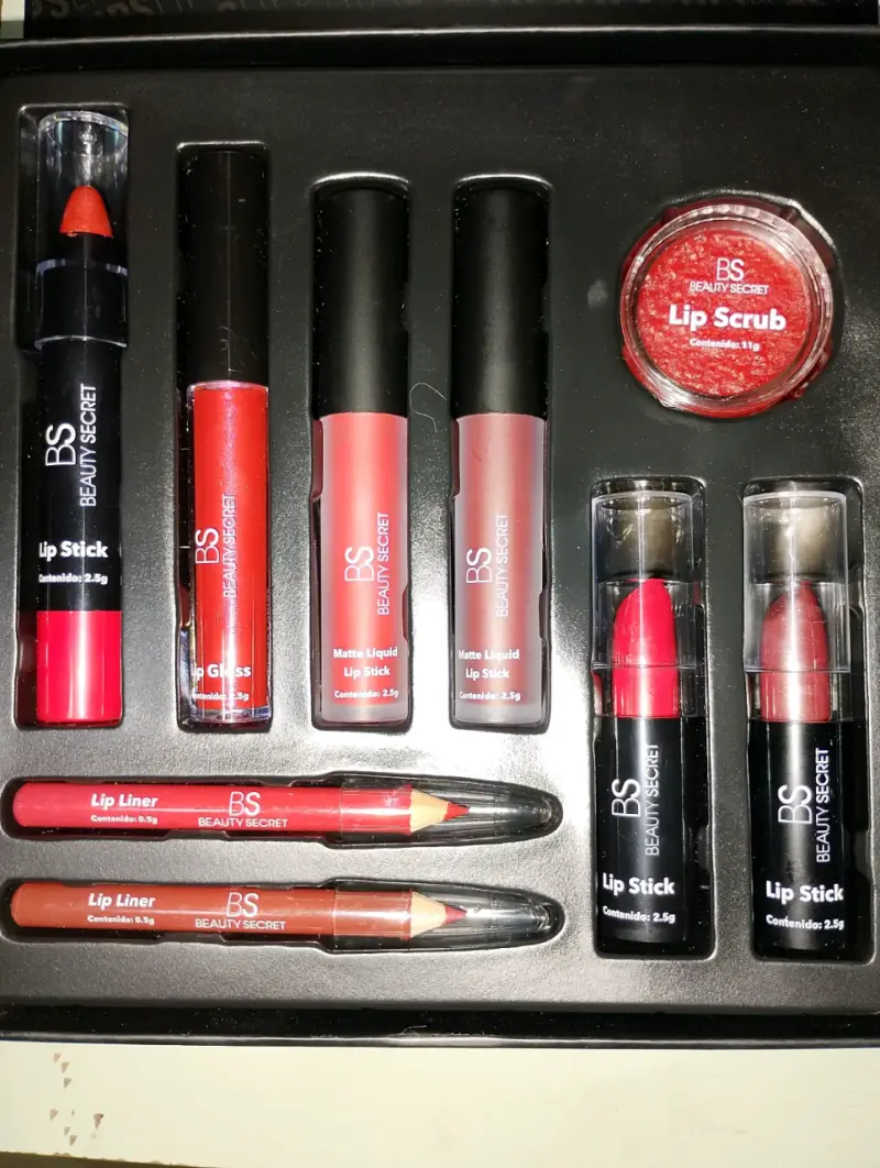 Lip set Kiss me once de Secret Beauty - 4