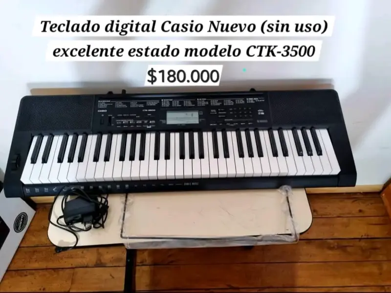 Teclado digital Casio CTK-3500 - 2