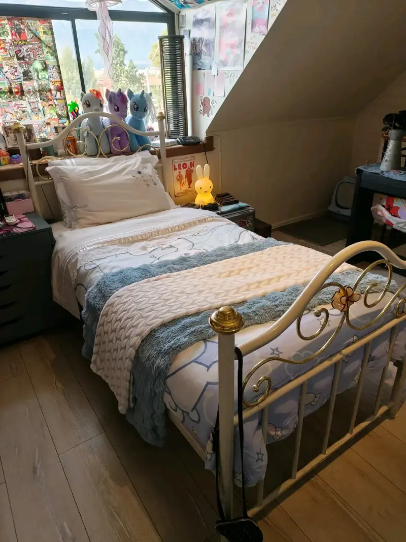 Hermosa Cama de Fierro de 1 plaza - 3