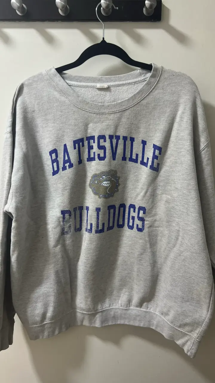 Polerón gris Batesville Bulldogs - 1