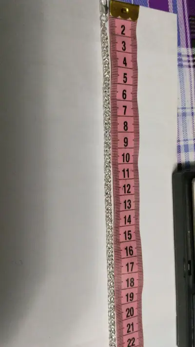Cadena de plata trenzada 925 - miniatura 1