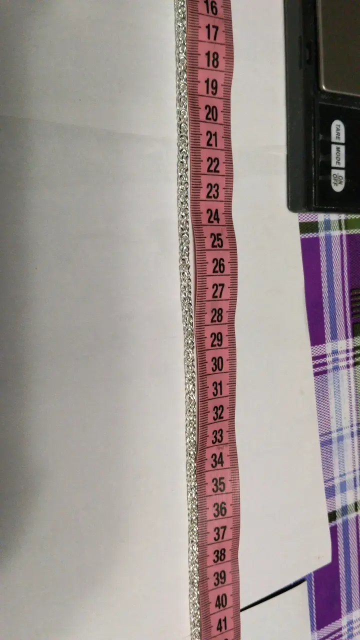 Cadena de plata trenzada 925 - 2