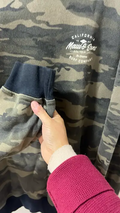 Polerón camuflado Maui & Sons con capucha - miniatura 5