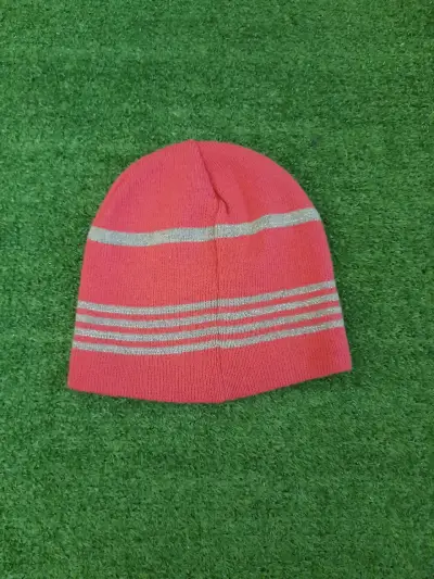 4 gorros y guantes tejidos sin dedos para niña - miniatura 2