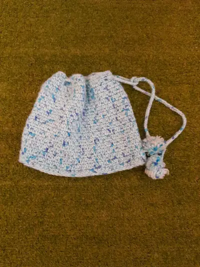 4 gorros y guantes tejidos sin dedos para niña - miniatura 5