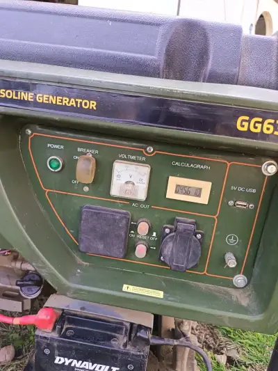Generador a gasolina GG6000 potente - miniatura 1