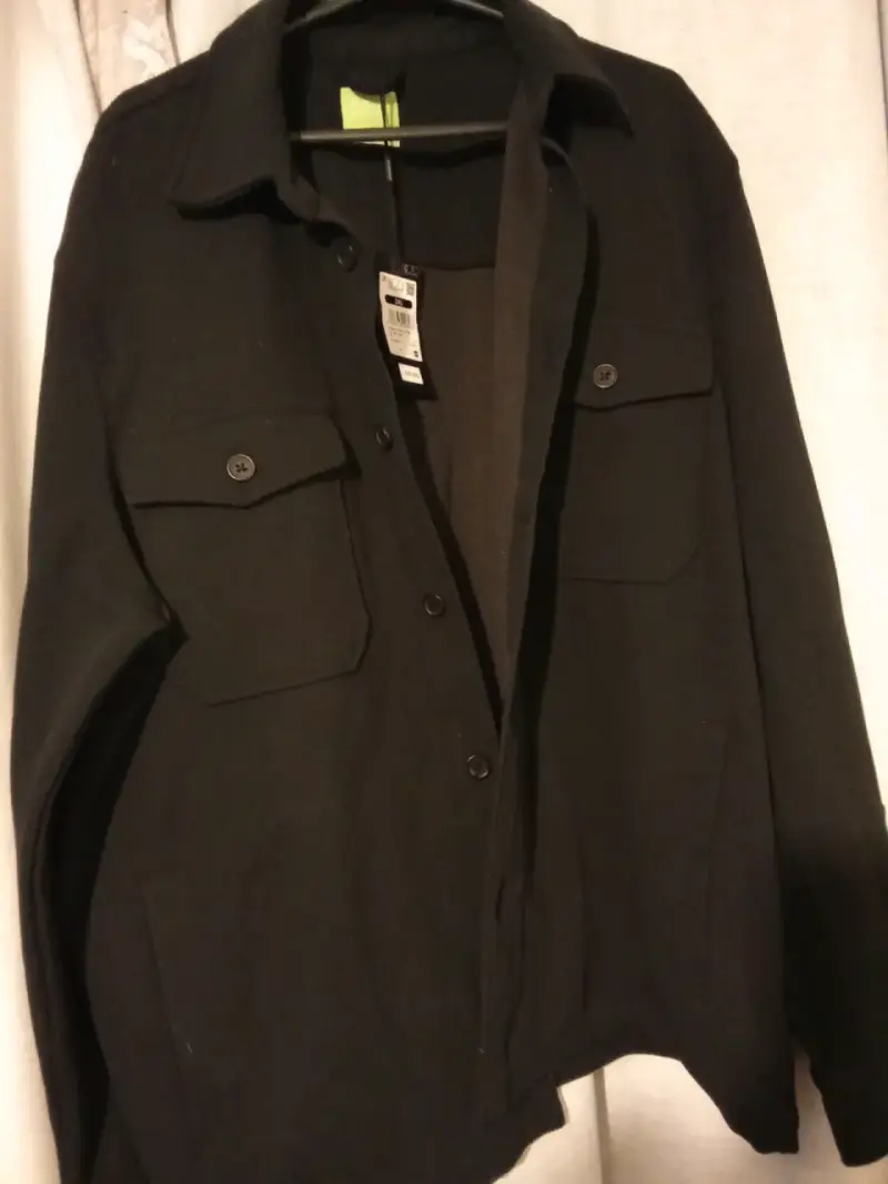 Chaqueta negra sport kit twill 2xl - 1